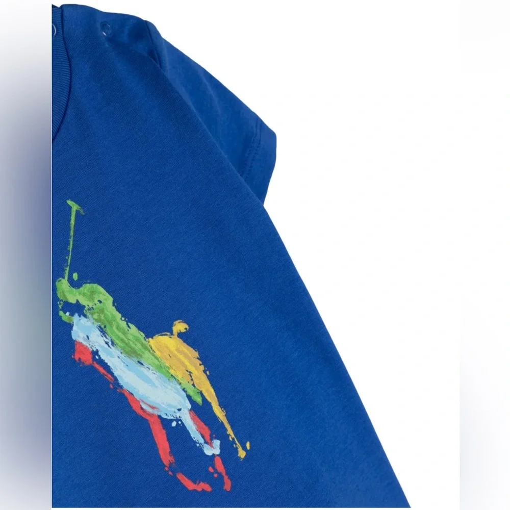 Ralph Lauren Pony polo-print T-shirt with gift box